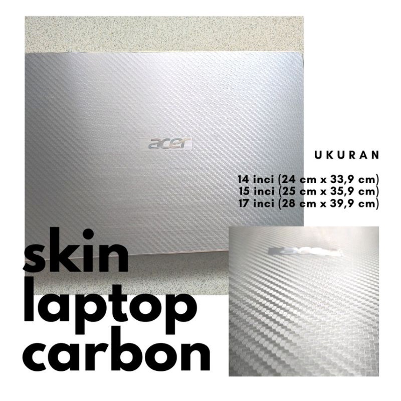 GARSKIN SKIN LAPTOP CARBON TRANSPARAN