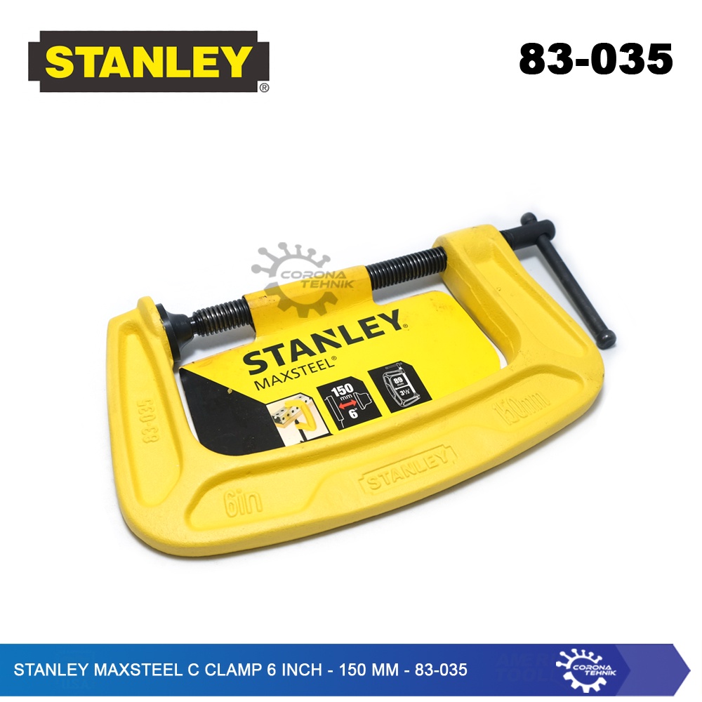 83-035 - Stanley MaxSteel C Clamp / G Clamp 6 Inch - 150 mm