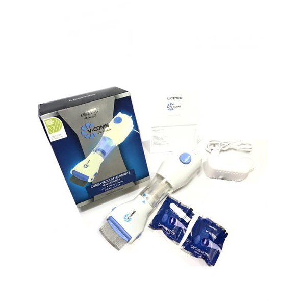 Promo! V-comb Sisir Penghilang Kutu Elektrik Teknologi Terbaru Licetec V comb Murah!