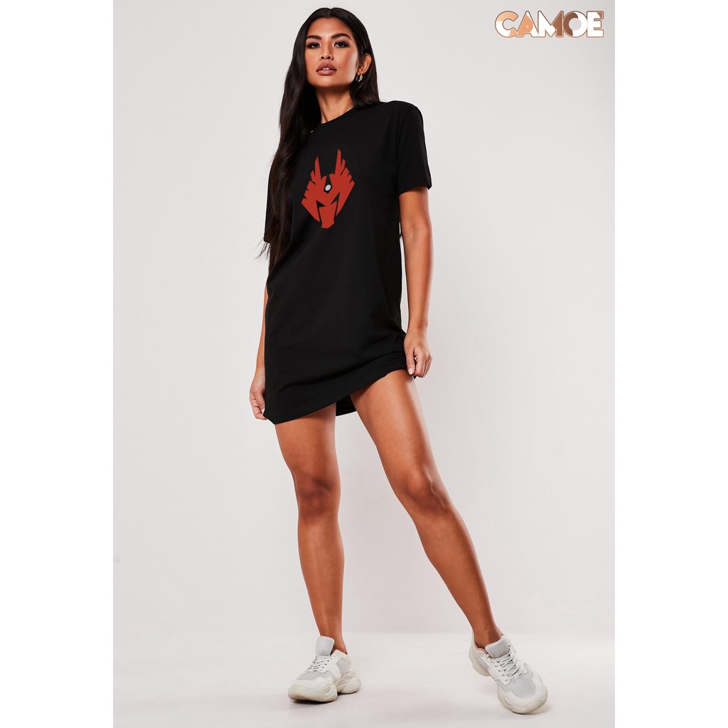 Tshirt Dress kaos Kamen Rider Ryuki Logo