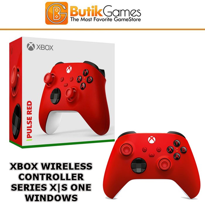 Jual Stick Xbox Series X S XBOX One Wireless Controller Merah Pulse Red ...