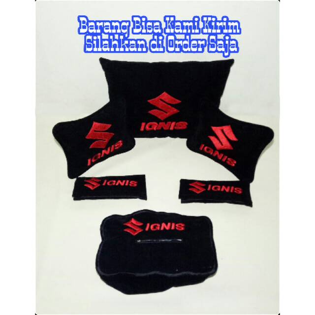 Bantal mobil IGNIS headrest mobil aksesoris mobil aksesoris mobil