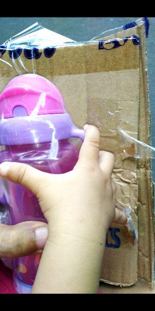 Botol Minum Anak Sedotan Silikon / Dodo Sport Handle Cup Big 300ml Bpa Free