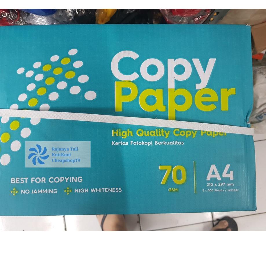 

POPULER ♚ Kertas HVS A4 70 gsm COPY PAPER / Paper One Line Print Copy.