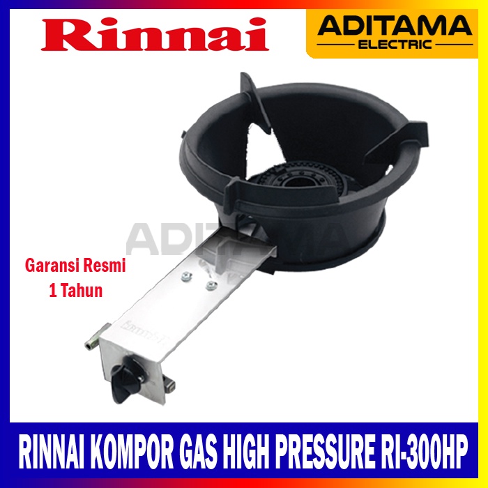 RINNAI KOMPOR GAS HIGH PRESSURE RI-300HP/ KOMPOR MAWAR RINNAI 300 HP