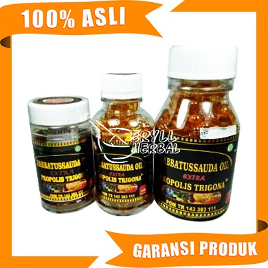 Habbatussauda Oil Extra Propolis Trigona 100 Kapsul Indonesia