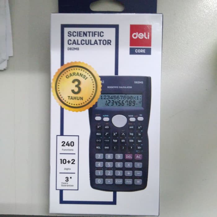 

SCIENTIFIC CALCULATOR DELI D82MS