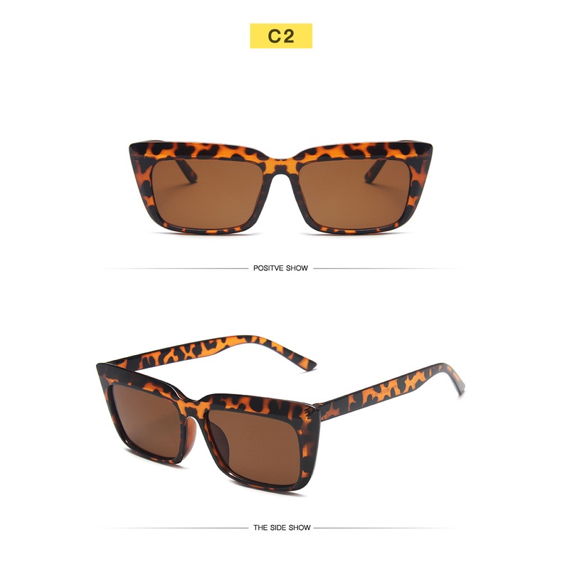 2022 Kacamata Hitam Cat Eye Dengan Frame Plastik Simpel Untuk Unisexpriawanitaoutdoor