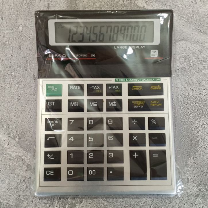 

Calculator / Kalkulator Besar Esa 622 Check & Correct 12Digits Originall