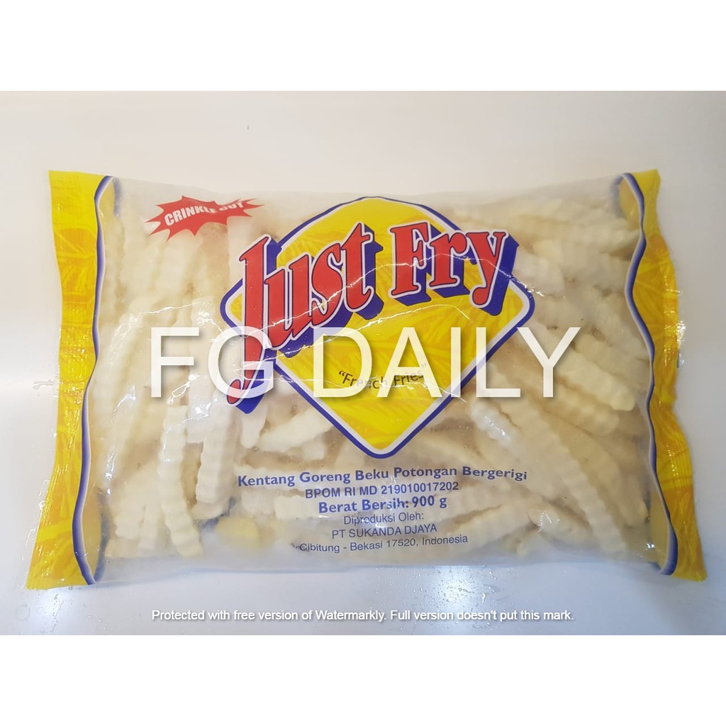 

KENTANG GORENG/FRENCH FRIES CRINGCLECUT JUST FRY/KENTANG GORENG POTONG