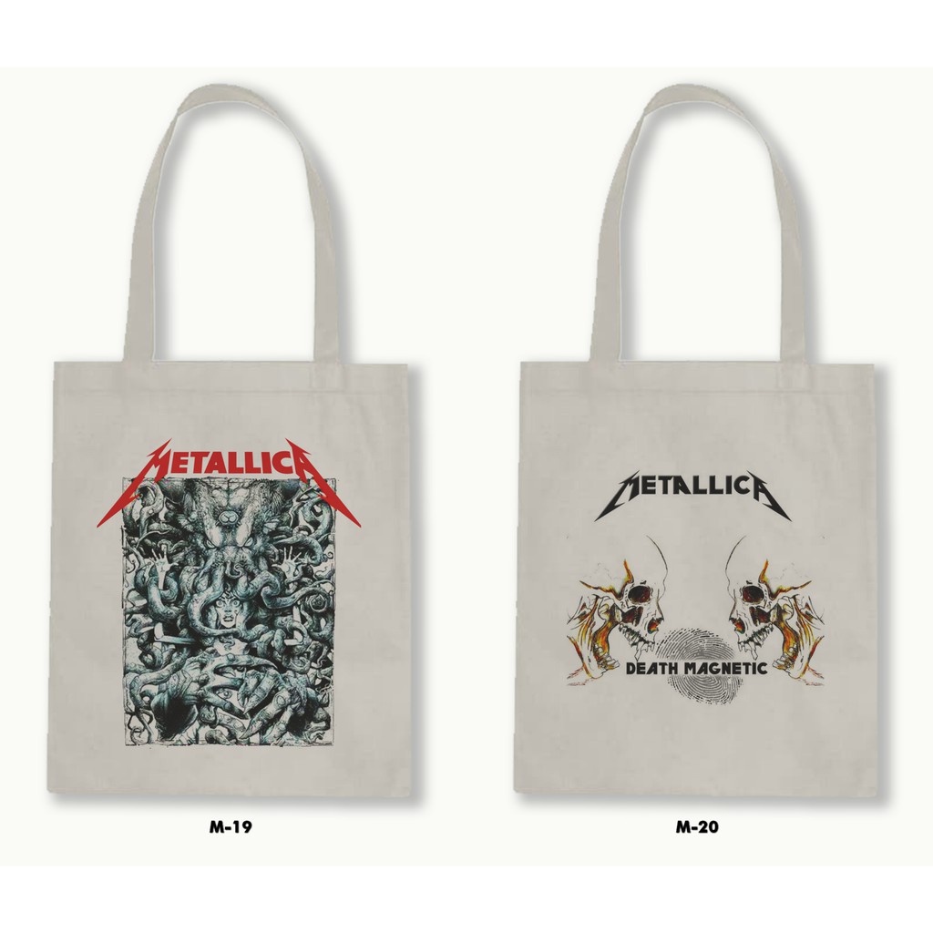 TOTE BAG BLACU - METALLICA .01