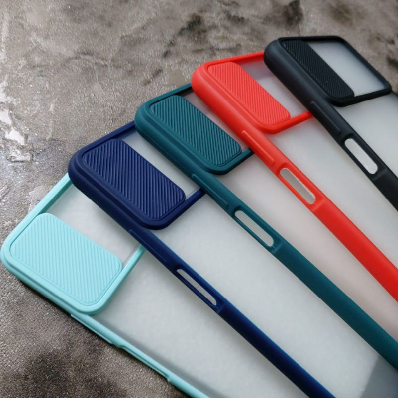 Case Samsung A10/M10 A20/A30 A01 A01 core slide camera protector case slide kamera