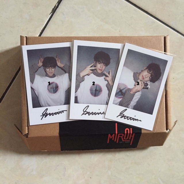 Stray Kids Hi-Stay goods Seungmin polaroid