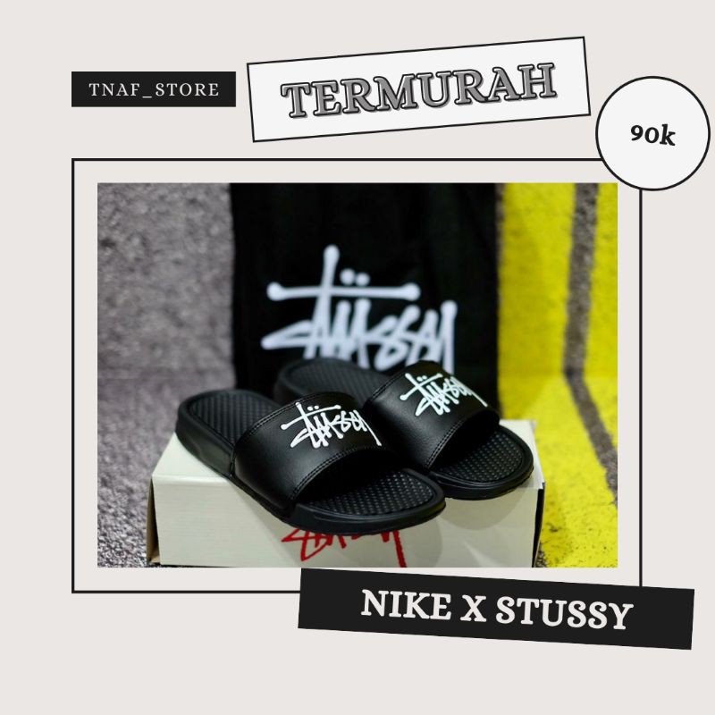 Harga sandal nike discount x stussy original