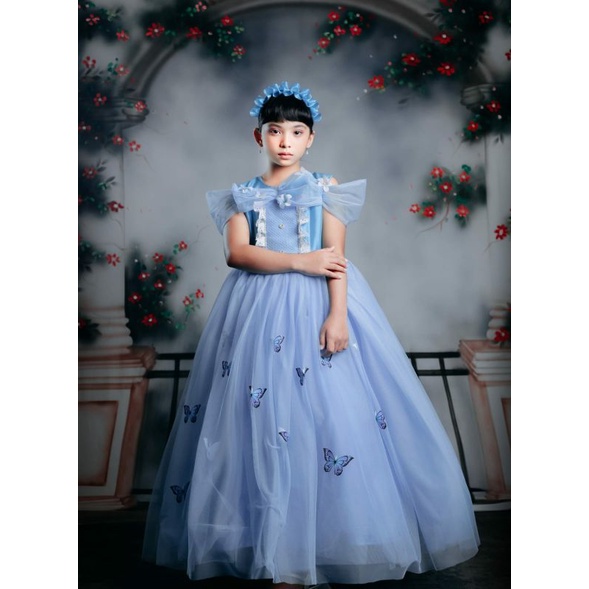 dress Cinderella gaun cinderella anak gaun pesta anak gaun princess gaun ultah anak gaun anak peremp