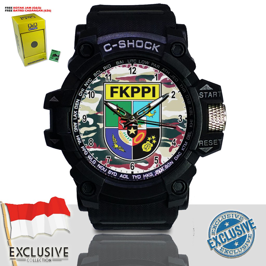 (EXCLUSIVE) JAM TANGAN FKKPI FREE BOX DAN BATREI NO.2