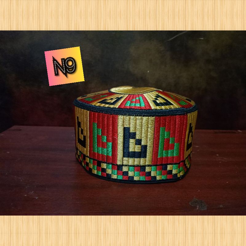 peci kopiah bordir peci Aceh/bugis