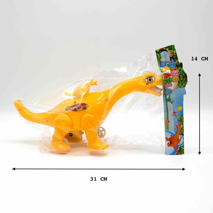 Robot Tarik Tali belakang Dino Carlo Multiwarna