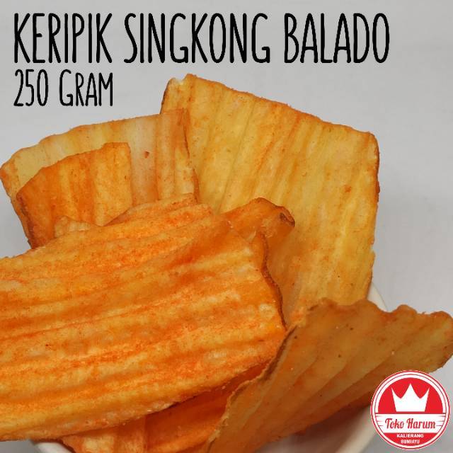 

KERIPIK SINGKONG BALADO TES 250 gram [Smiling Snack Official] SNACK KILOAN CEMILAN RENYAH ENAK MURAH