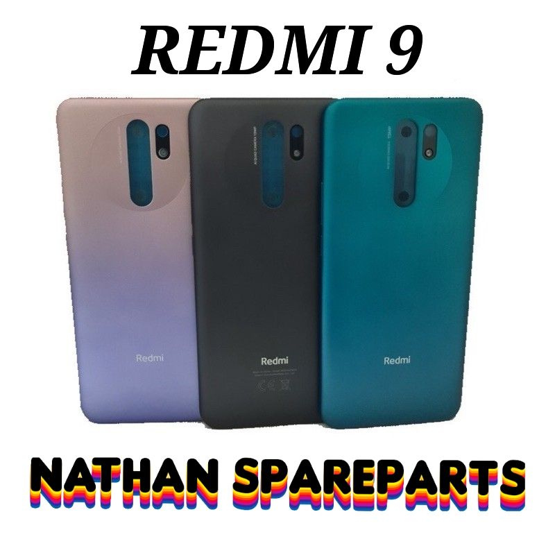 BACKDOOR - BACK CASING XIAOMI REDMI 9 TUTUPAN BELAKANG REDMI 9 ORIGINAL