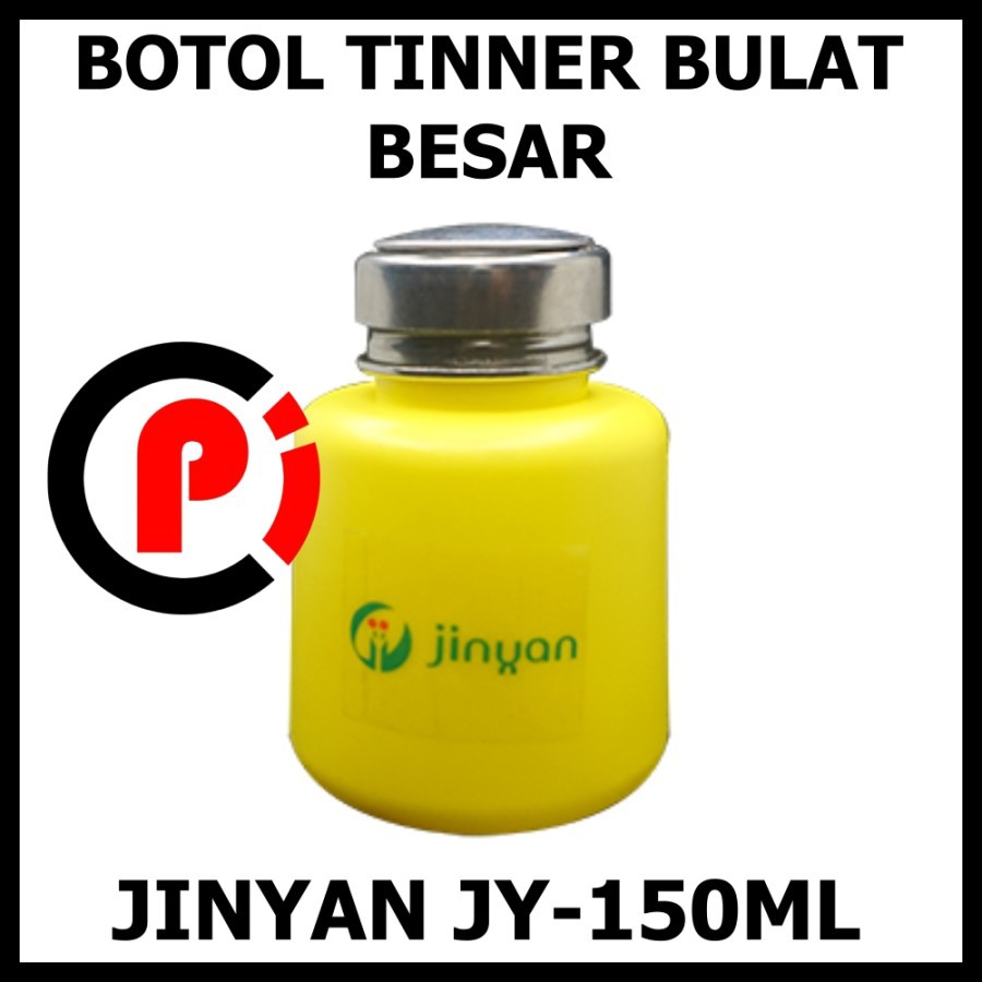 Original JINYAN Botol Tinner JY-150mL 150 mL Bahan Plastik