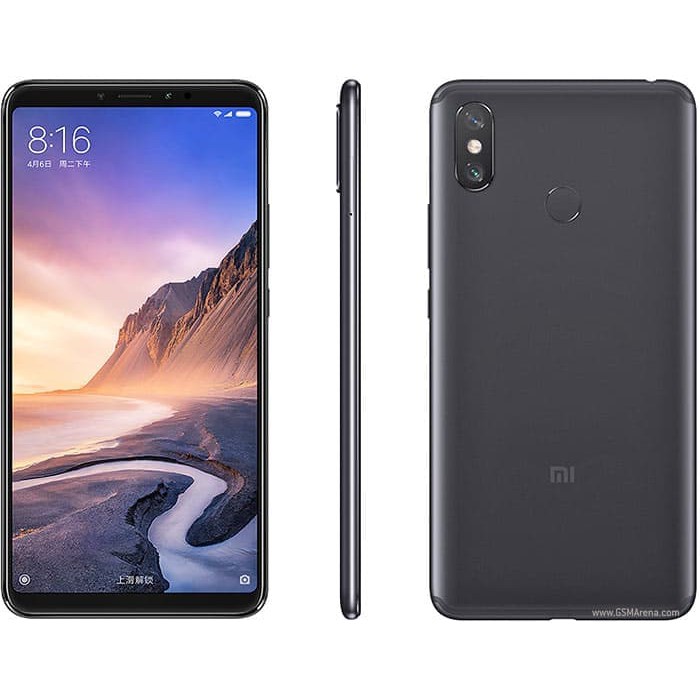 Xiaomi Mi Max 3 6GB/128GB - Black - Garansi Distri 1 Tahun