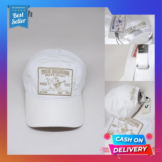 Topi Baseball Reclusive/Topi Dewasa/Topi Pria/Bisa Cod Topi Baseball True Religion World Tour Impo