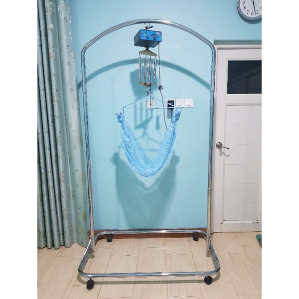ayunan bayi listrik (elektrik) portable preloved (bekas)