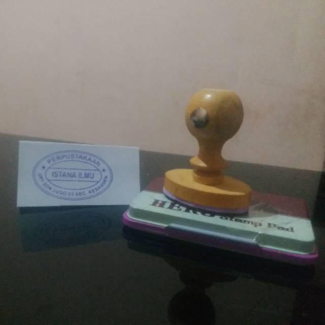 

STEMPEL BIASA STEMPEL RUNAFLEK BENTUK OVAL