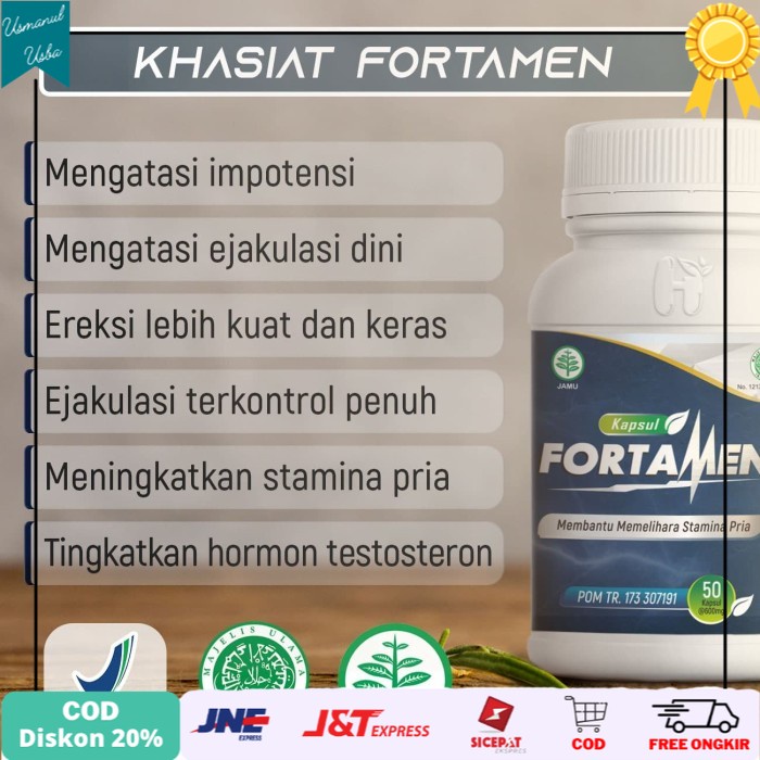 

◾COD◾ Obat Kuat Pria Tahan Lama FORTAMEN ASLI