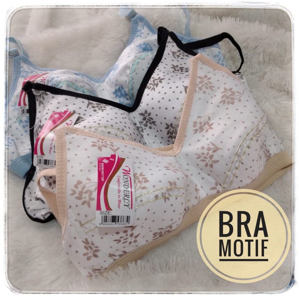 BH REMAJA MOTIF CUP KECIL SIZE 32 SAMPAI 38 / BRA REMAJA MOTIF TERBARU HARGA MURAH