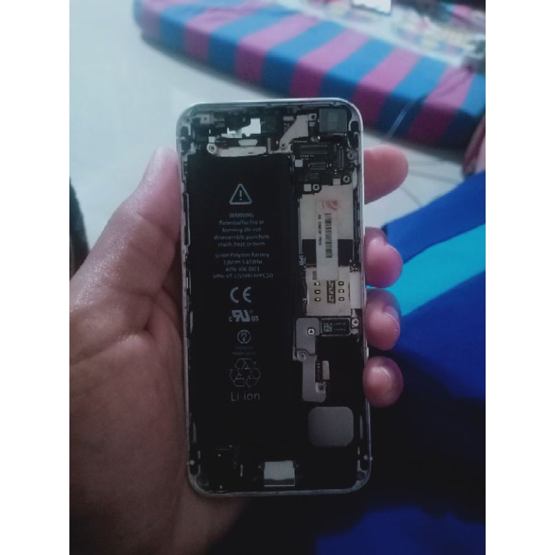 Iphone 5g 16gb minus matot
