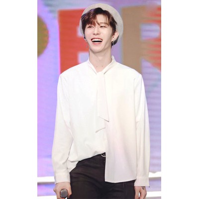 BTS Chengcheng Anting Panjang Rantai Stainless Steel Model Piercing &amp; Tanpa Tusuk untuk Pria/Wanita