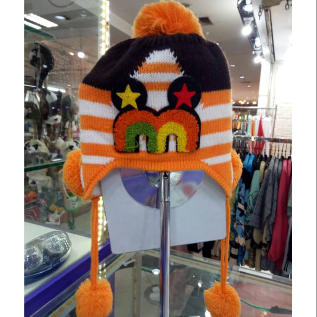 Topi wol caracter anak