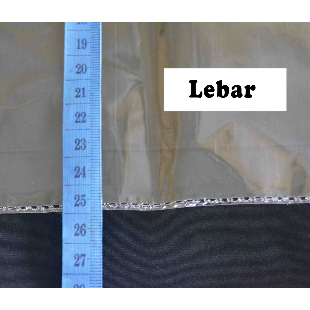 PLASTIK OPP PEMBUNGKUS BAJU BERBAGAI UKURAN MURAH ISI 100