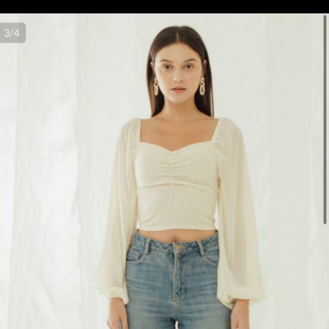 LEONA TOP OUDRE SIZE M/L