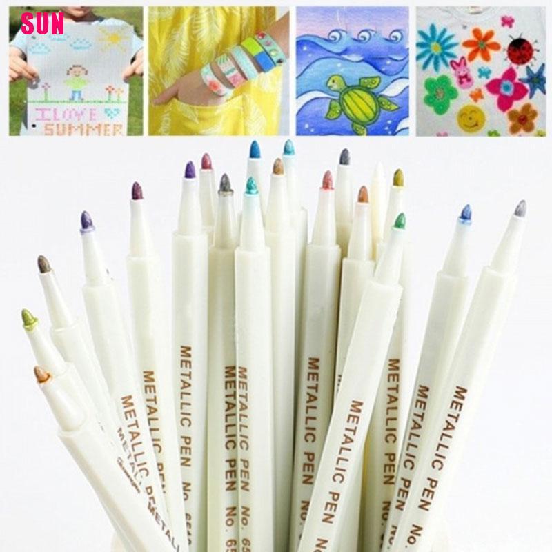 [BF]20 colors Premium Acrylic Pens Marker Pens Paint Pen Write on Stones Glass