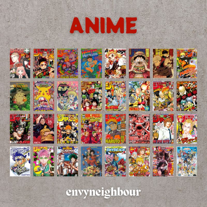 Jual Poster Dinding Anime (Isi 32 pcs) | Shopee Indonesia