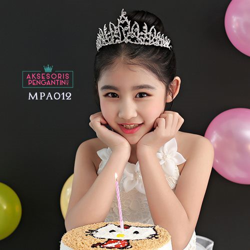 Aksesoris Mahkota Pesta Anak Modern l Crown Rambut Rambut Wanita-MPA012