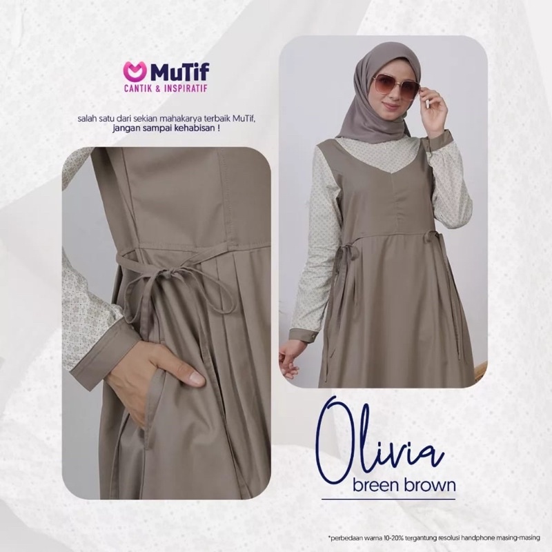 MUTIF GAMIS OLIVIA BREEN BROWN