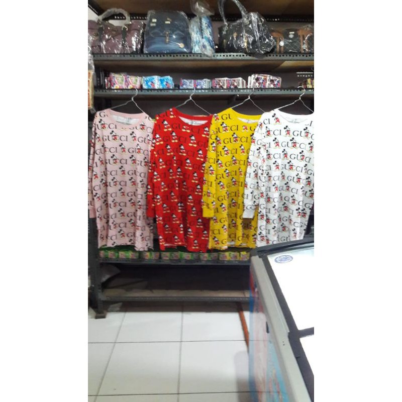 KAOS WANITA TUNIK IMPORT