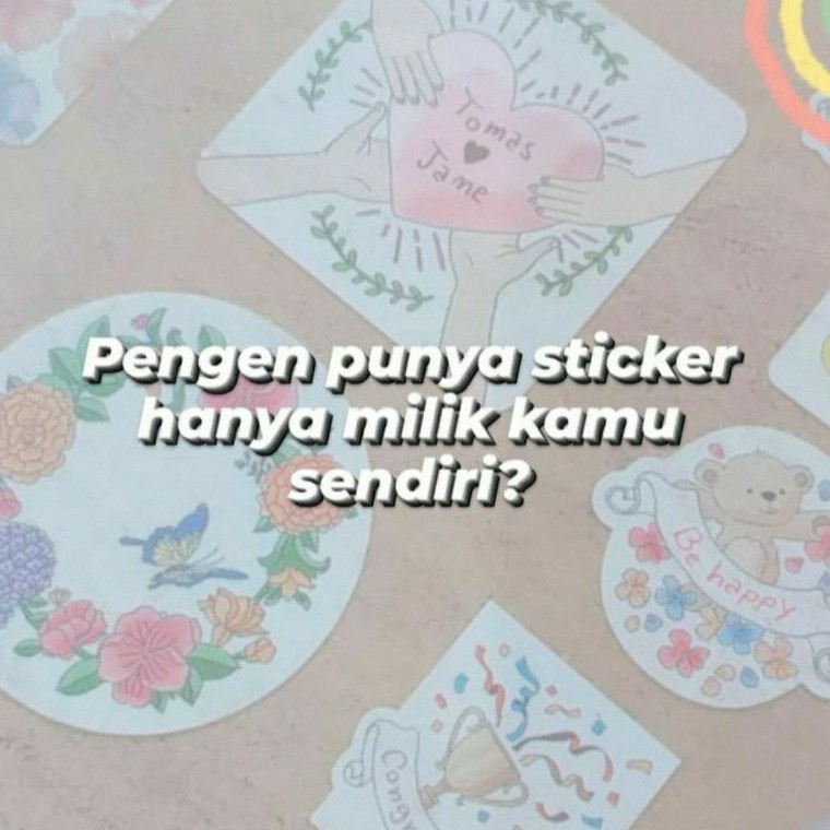 

PROMO IMLEK! colouring sticker (10 pcs sticker random) | clsells