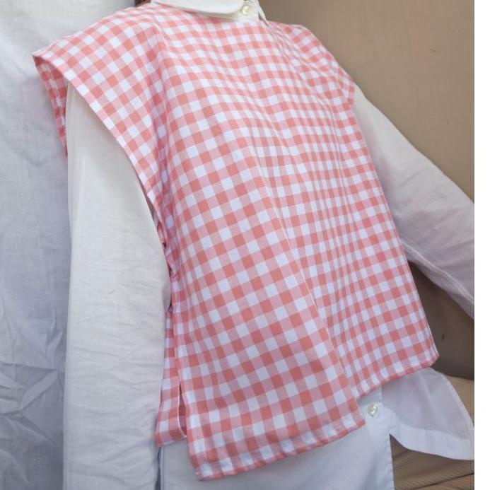 FEMI VEST Rompi Tartan Vest Outer Wanita Motif Kotak Kotak Rompi Tali –WF.19My22ᴸ