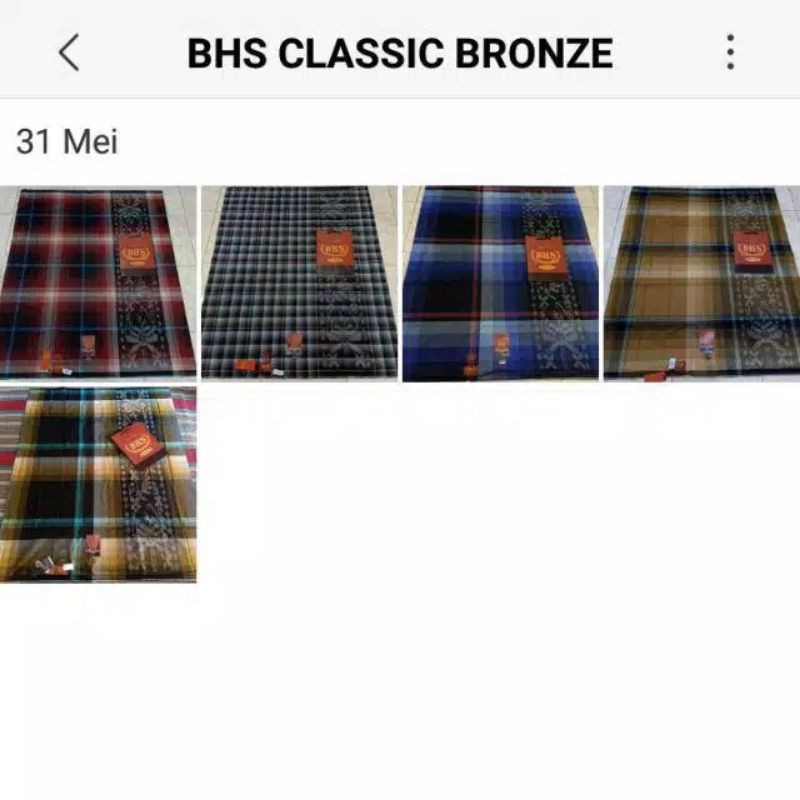 PROMO SARUNG BHS CLASSIC TKT TKC KMA KNI KTR KSK KSB BRONZE