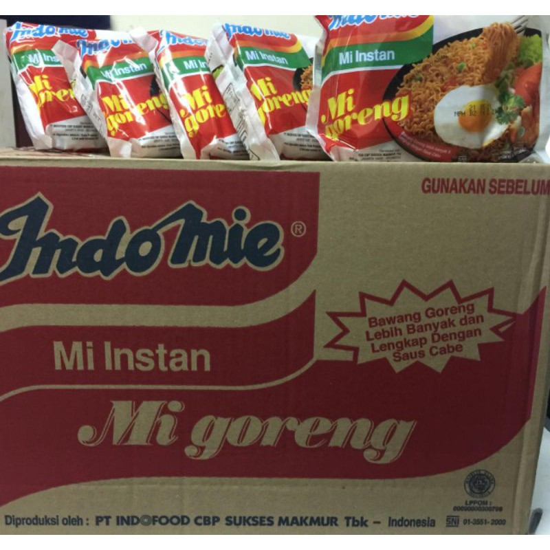 Indomie Mi Goreng 85 gr - 5 bungkus | Mie Goreng Instan Rasa Original