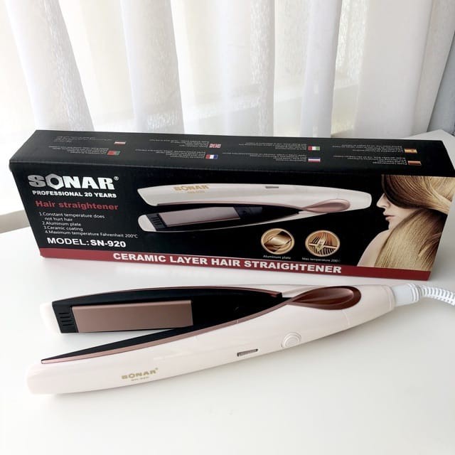 Sonar Hair Iron Catokan Catok Rambut SN 920