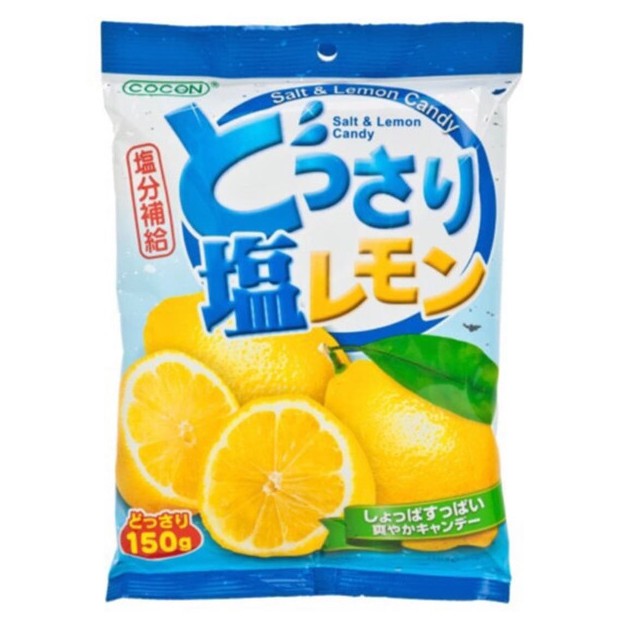 [HALAL] COCON Salt and Lemon Candy 150gr Permen Rasa Asin Asem