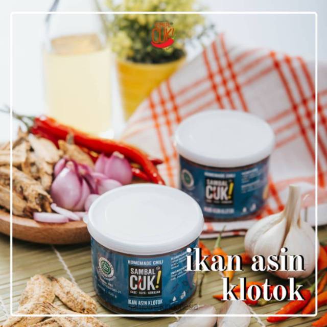 

SAMBAL CUK IKAN ASIN KLOTOK