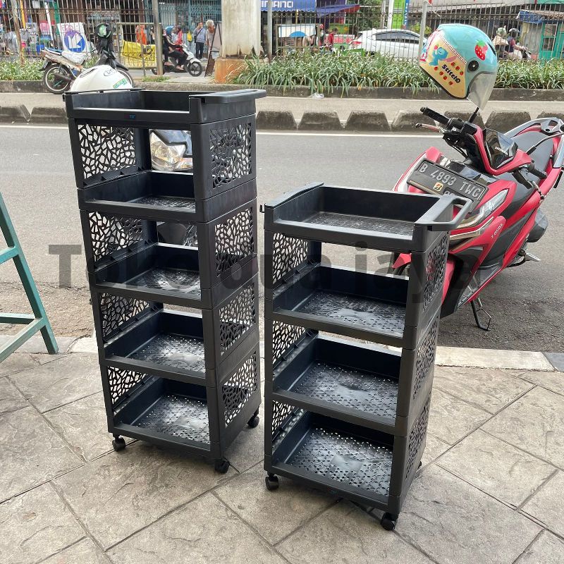 Rak Serbaguna Aoyama / Rak Susun Plastik Susun 5 / Rak Plastik Susun 4-5