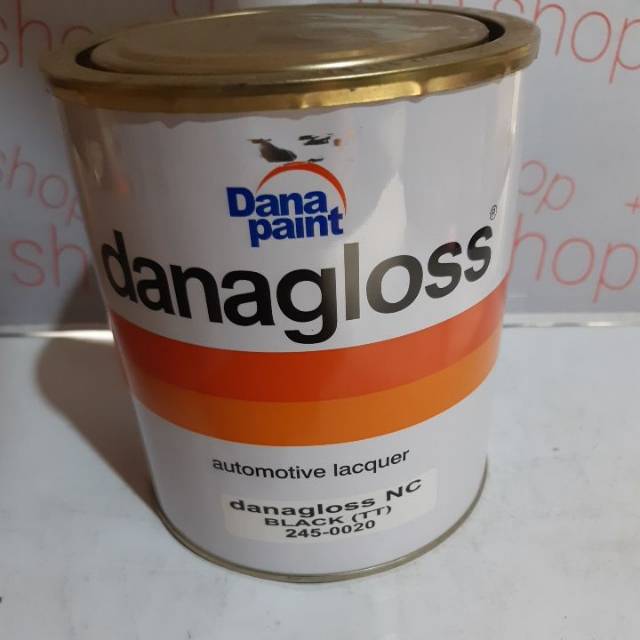 CAT DUCO DANAGLOSS WARNA PUTIH/WHITE 0001 &amp; HITAM/BLACK  00020 DANAPAINT ISI 1KG